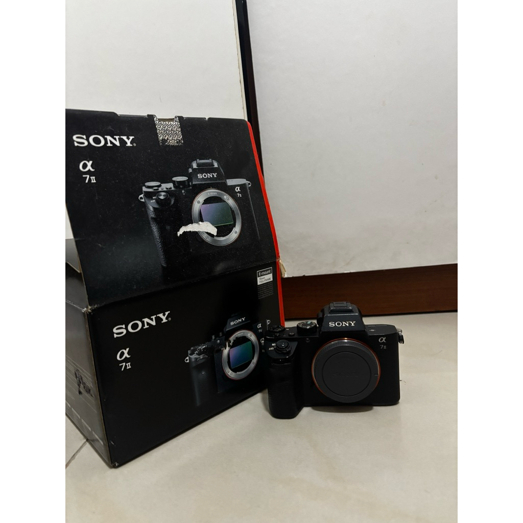 Kamera Mirrorless Sony A7II second bekas SC dibawah 100k