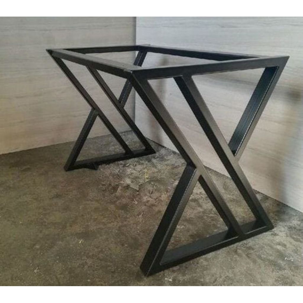 kaki meja besi holo 3x6