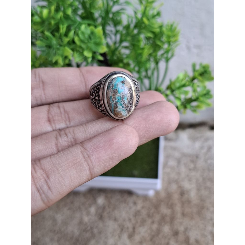 Pirus Persia Warna Biru Serat Badar