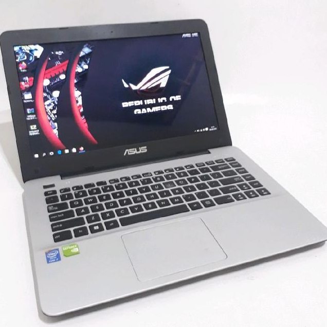ASUS Core I7 Gen4 Dual Vga Nvdia Geforce 2Gb Ram 12Gb Hardisk Ssd 512Gb Laptop Desain Dan Gaming