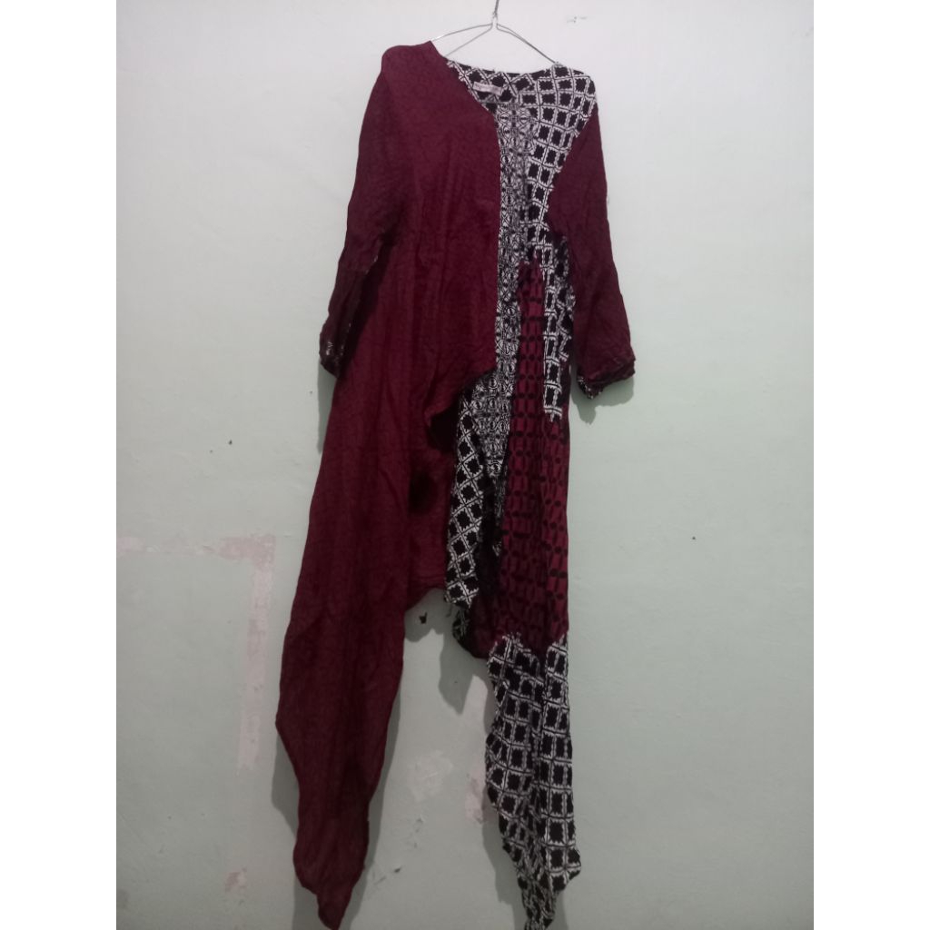 preloved 1 set batik formal n semi formal bahan dolby