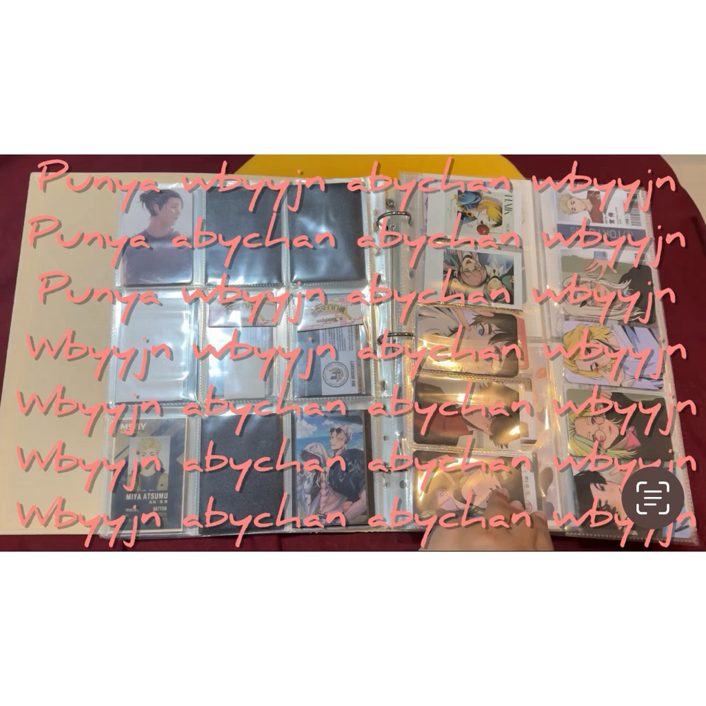 Take all only postcard photocard idcard bj alex haikyuu jujutsu kaisen nanami gojo hinata ushijima k