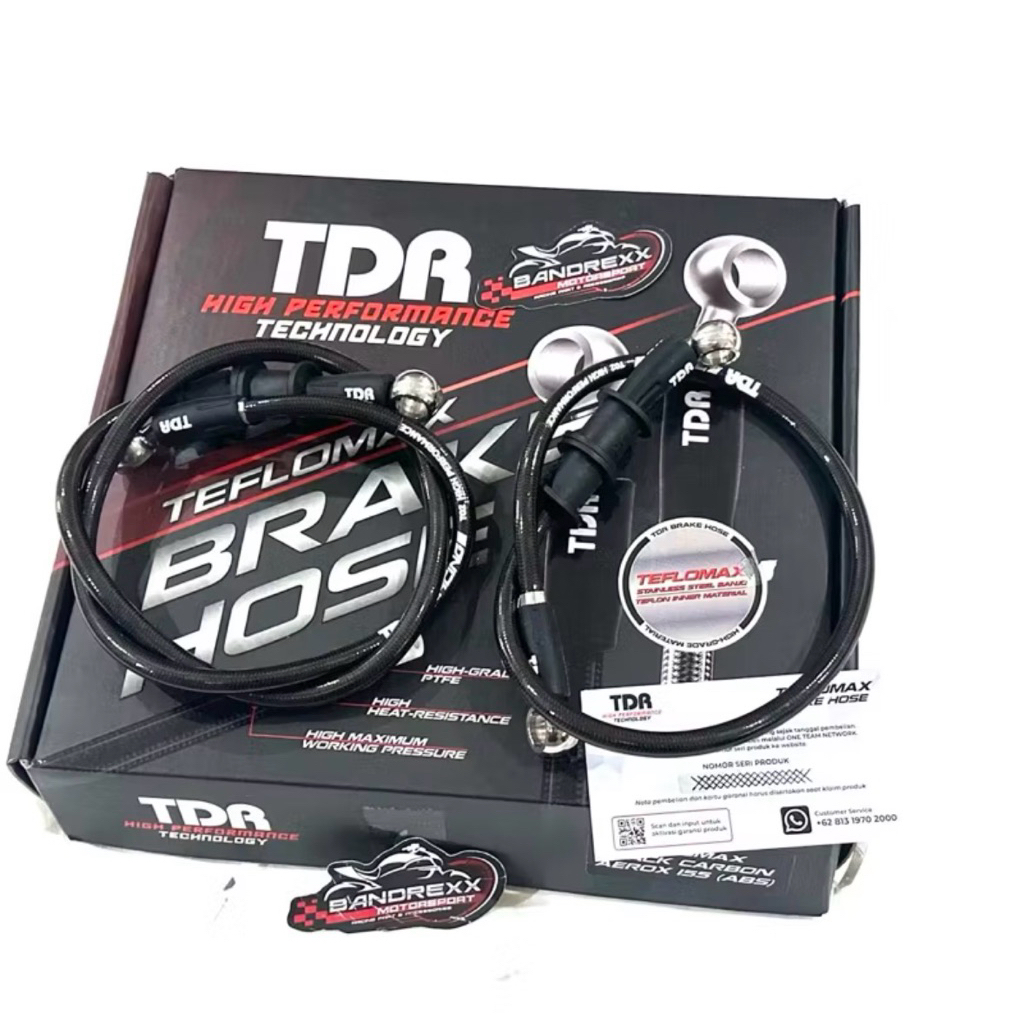 Selang Rem TDR Racing For Yamaha Aerox 155 ABS- Aerox Connected ABS