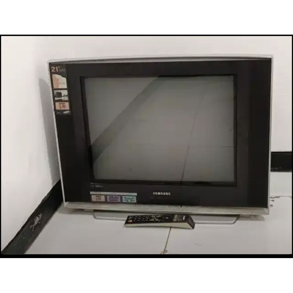 TV tabung samsung 21 inch preloved / bekas