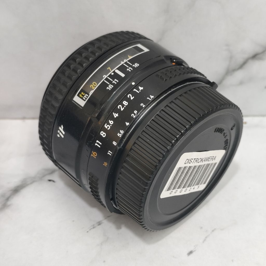 LENSA NIKON NIKKOR AFD 50mm 50 mm F1.4 MULUS MURAH BERGARANSI