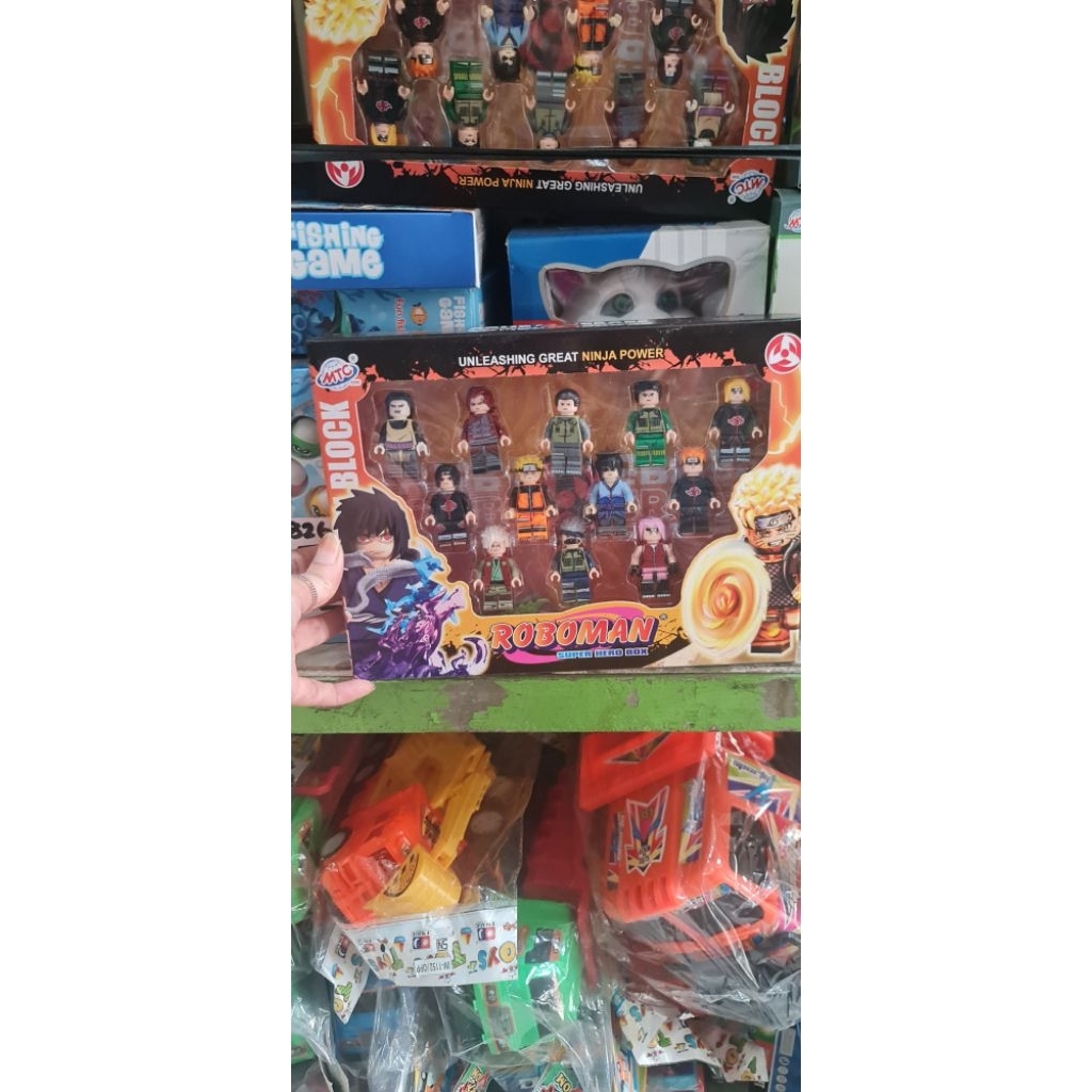 MAINAN ROBOT ANAK MAINAN REPLIKA LEGO NINJA POWE ROBOMAN