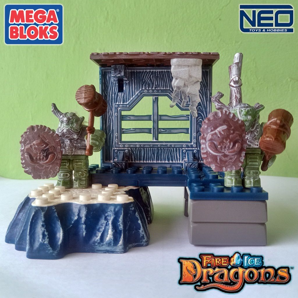 MEGA BLOKS 9857 "Ice Outpost" Dragons Fire&Ice BIB