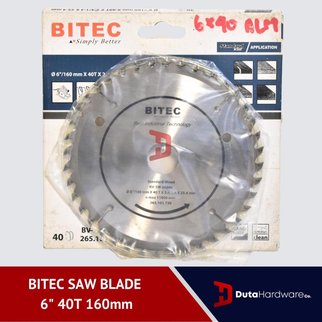 BITEC SAW BLADE 6 inch 40T 160mm