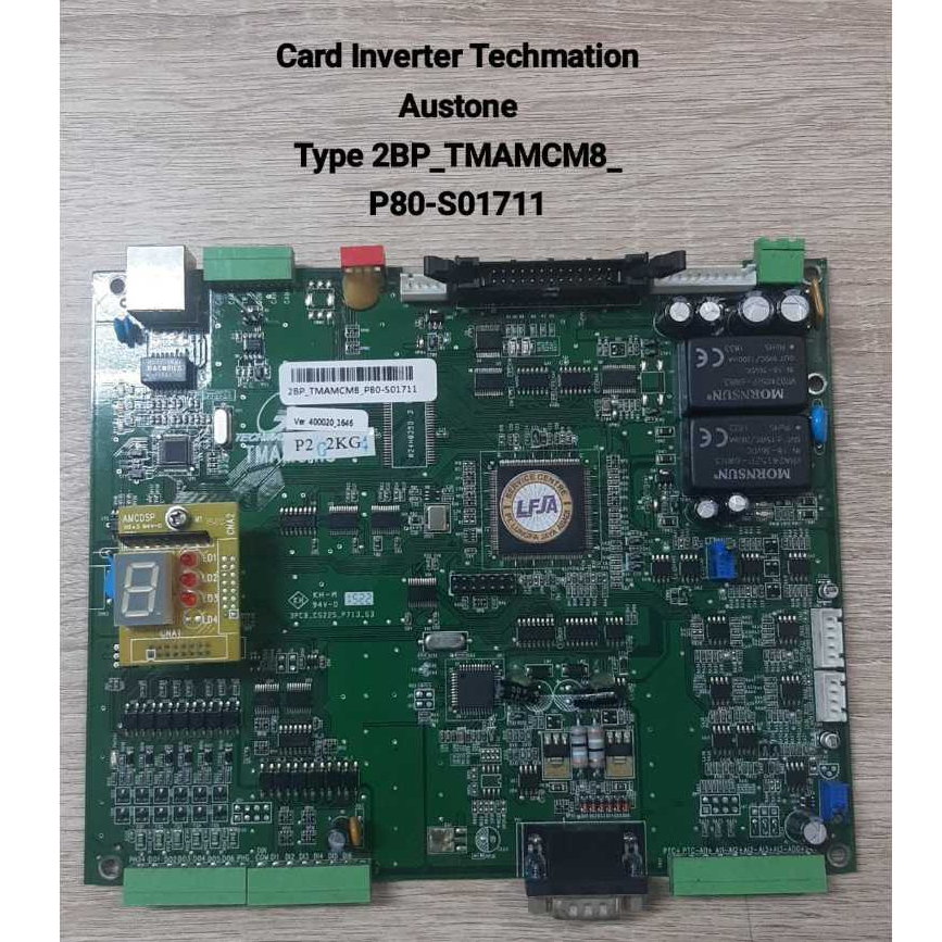 Card Techmation Austone Recondition 2BP_TMAMCM8_P80-S01711 Mesin Injeksi Plastik Haida Ready Stock