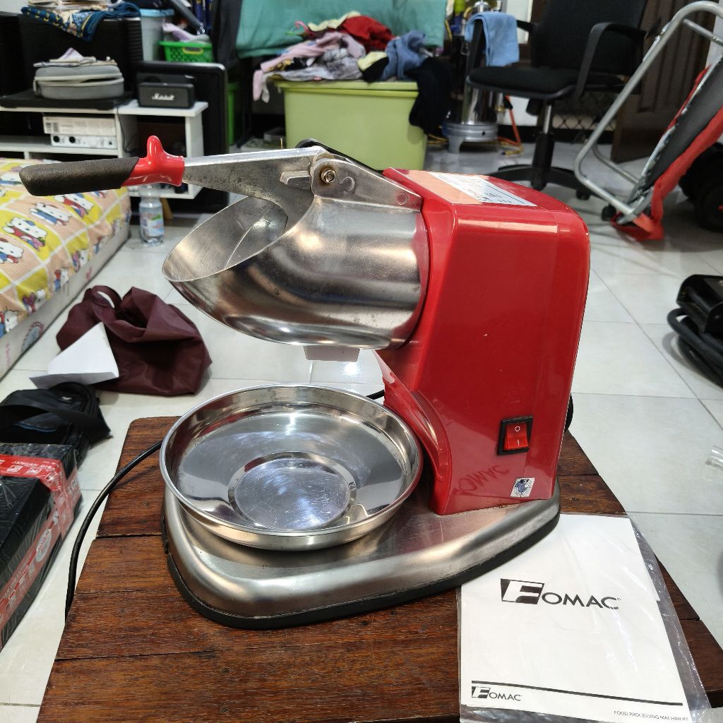 mesin es serut fomac ICH300BD besar original alat usaha toko cafe warkop restoran