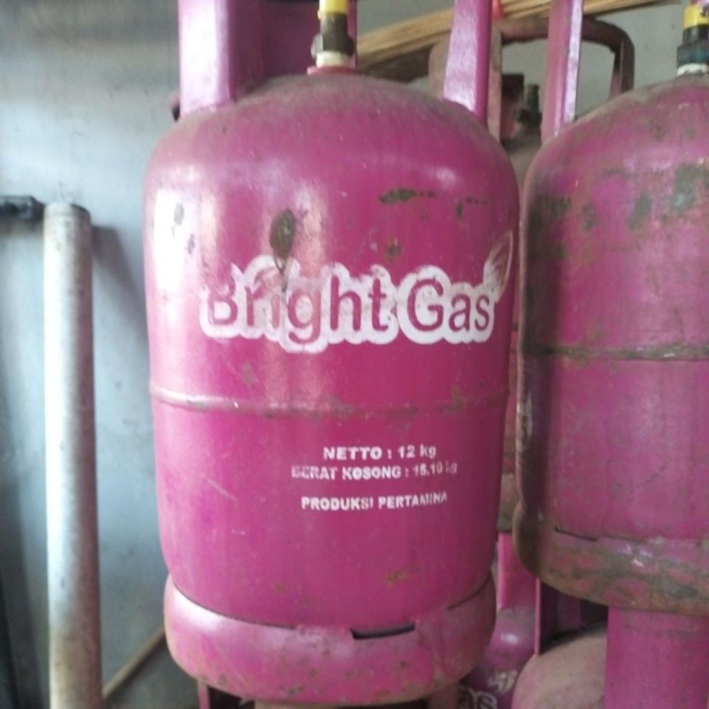 Bright Gas 12 Kg Tabung + Isi