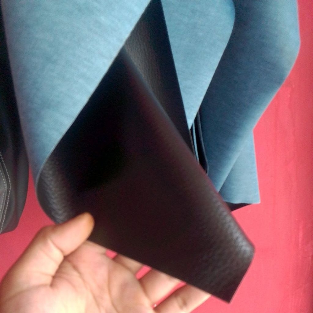 kain jok motor kulit jeruk