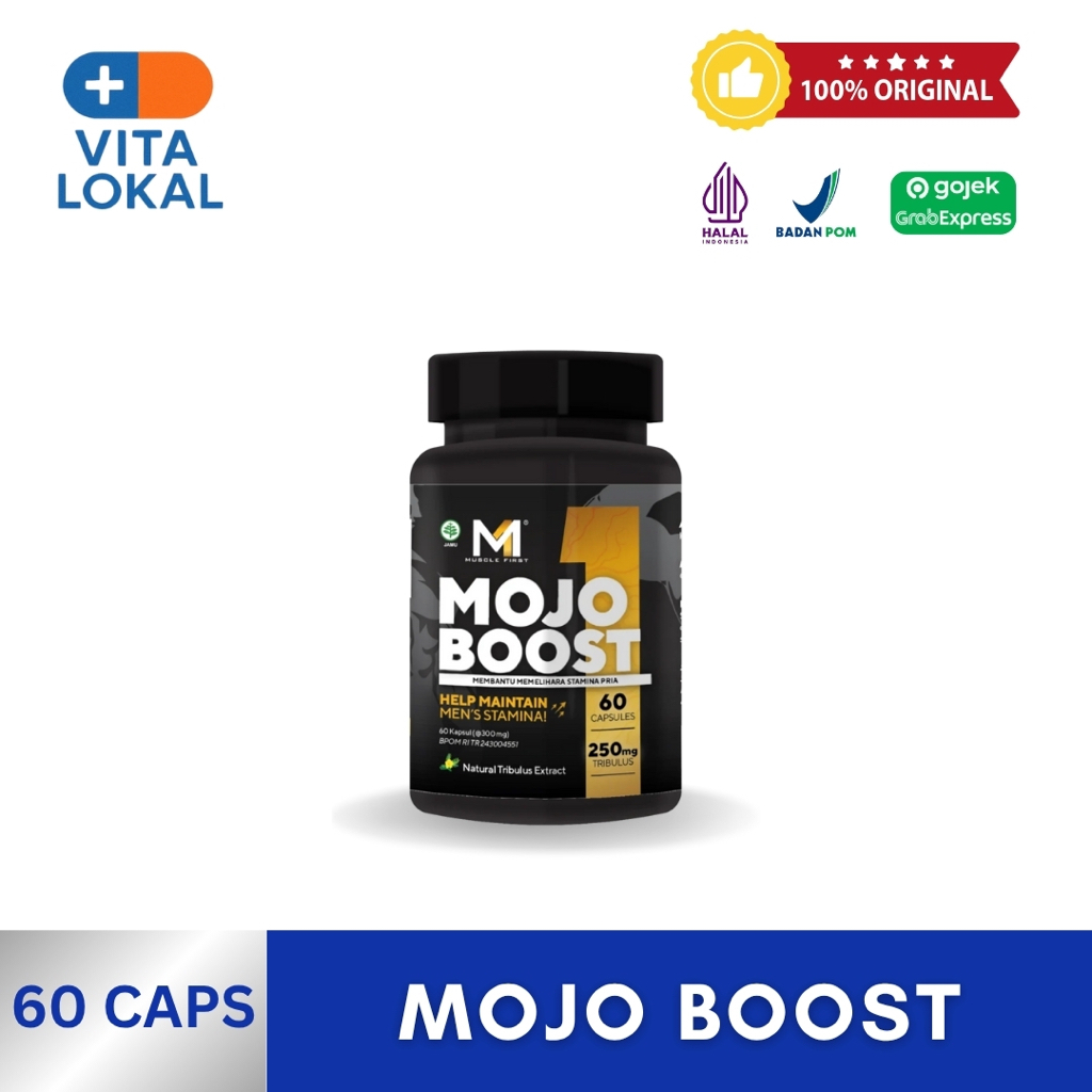 M1 Mojoboost 60 Capsule Testosterone Booster - Stamina Pria
