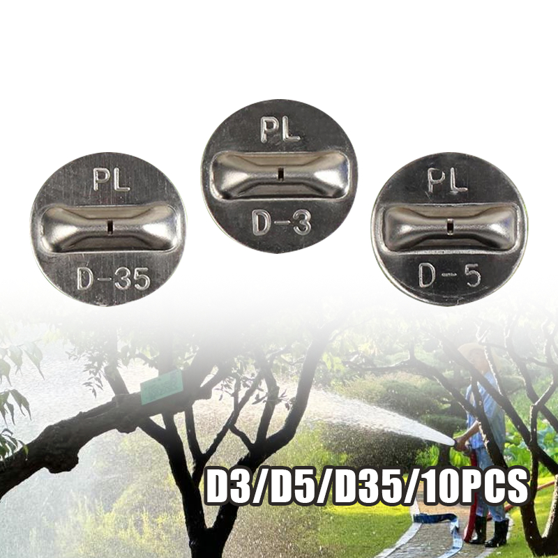 10pcs Plat Nozzle Semprot Plat Kepala Nozzle Stik PLD-3 PLD-3,5 PLD-5 D-3 D-3,5 D-5