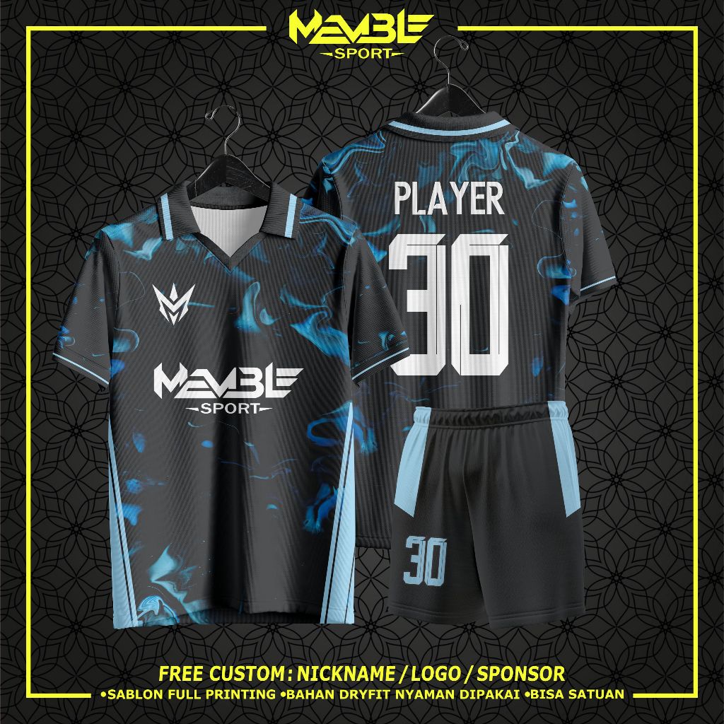 Jersey Futsal Custom / Jersey Bola Custom / Jersey Bola Futsal / Jersey Volly Custom Nama no FREE