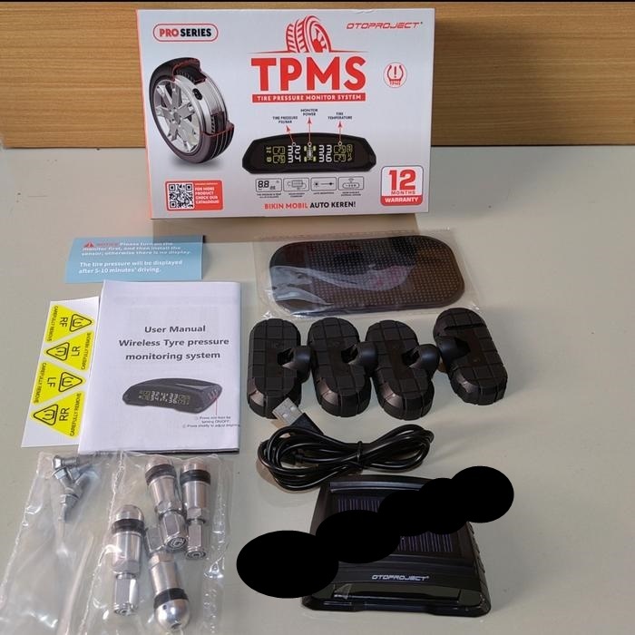 TPMS Pentil Ban Sensor Ukur tekanan ban mobil Universal