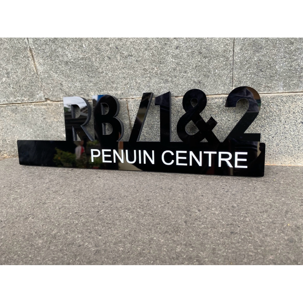 Nomor rumah akrilik/Nomor rumah akrilik murah/Nomor rumah aestetik