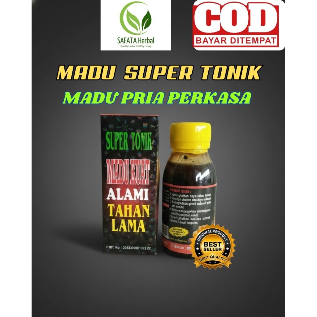 MADU SUPER TONIK| MADU KUAT ALAMI |TAHAN LAMA|100%ORIGINAL