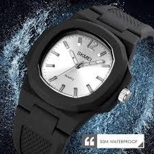 Jam Tangan Pria Wanita Analog Tali Silicone SKMEI 1717 SKMEI1717