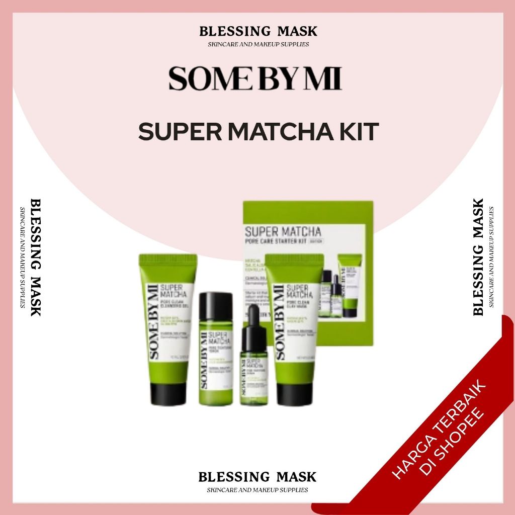 SomeByMi super Matcha Pore Care Starter Kit | SOME BY MI - TRIAL KIT
