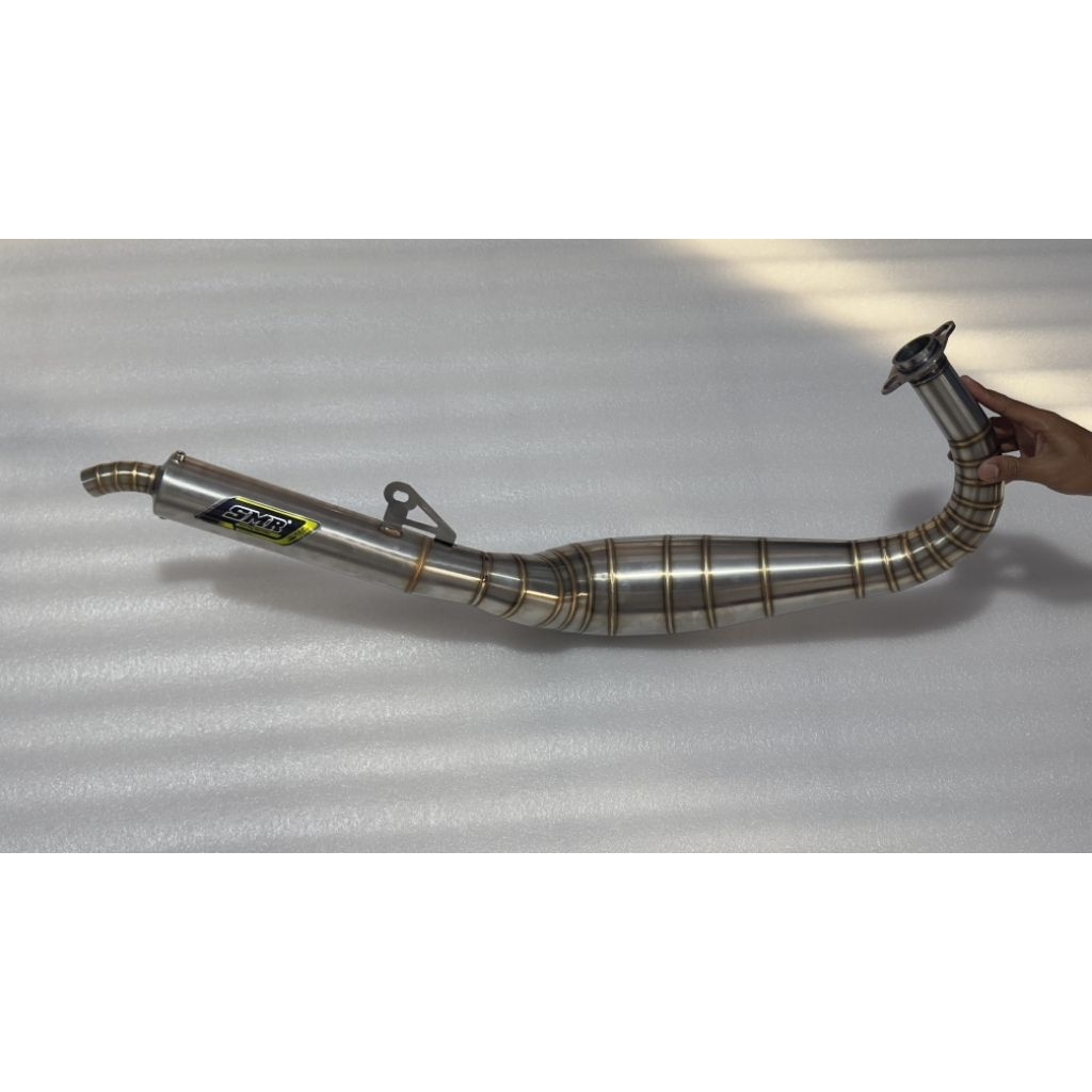 Knalpot RXKing SMR Kolong Super Pro 91 Dot Stenlis