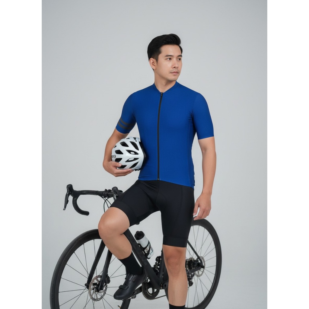 Baju Jersey Sepeda Aero Roadbike / Cycling jersey / Kaos sepeda Polos