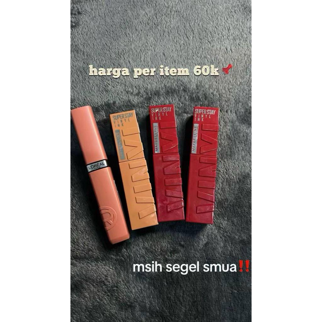 Lipstik Loreal & Maybelline