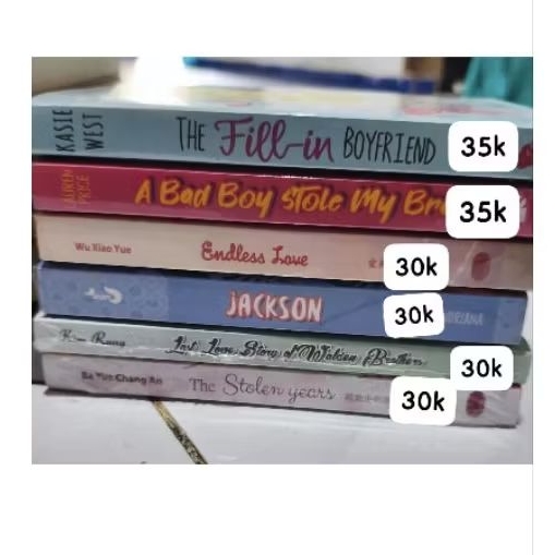 PRELOVED Novel penerbit haru