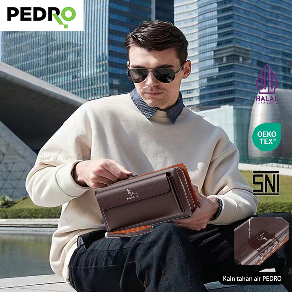 [✅100% produk asli Garansi 24 bulan✅][2025NEW][COD]PEDRO Tas genggam Mr. Kangaroo, desain ringan - t