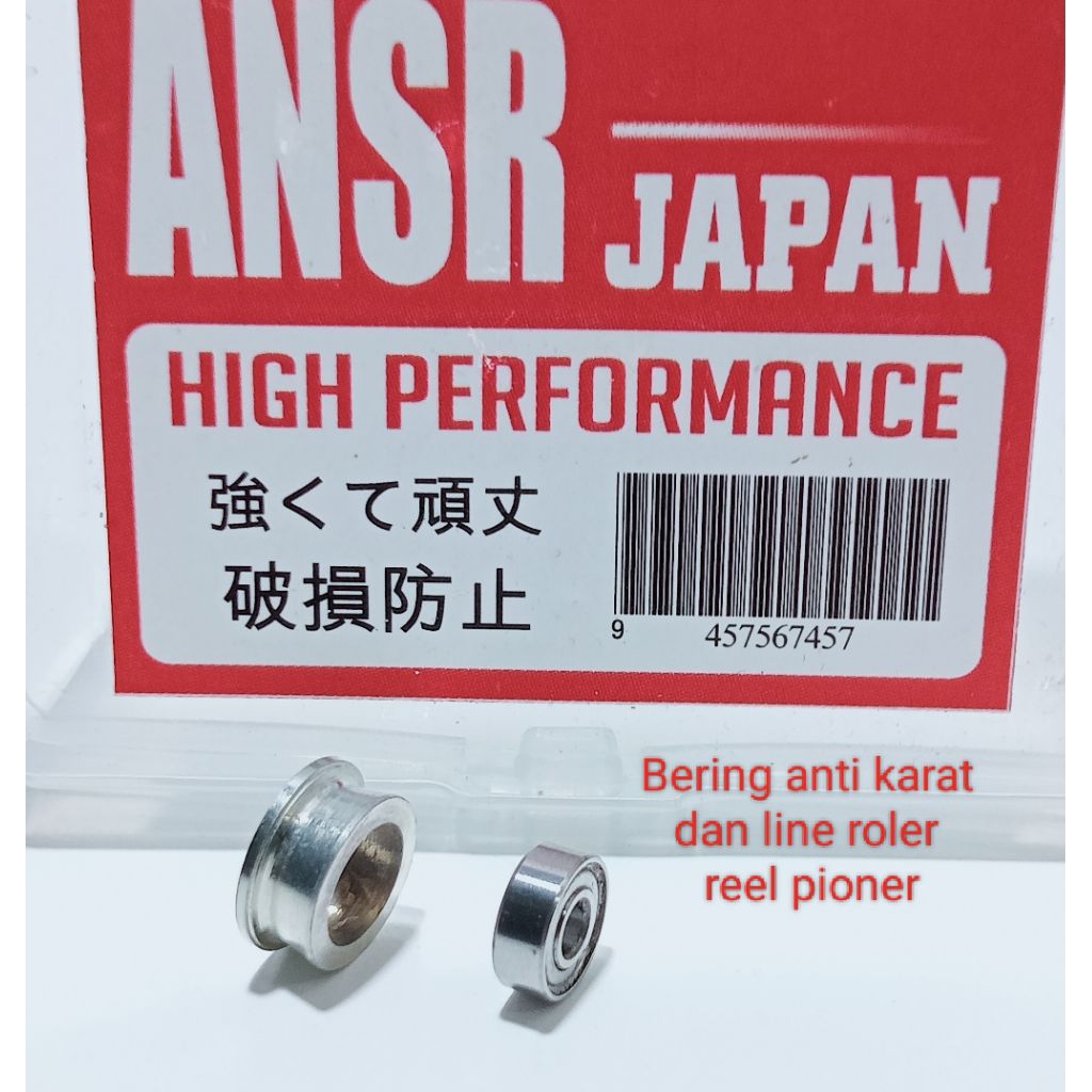 1set Bering dan line roller untuk reel pioner 2000/3000/4000/5000/6000