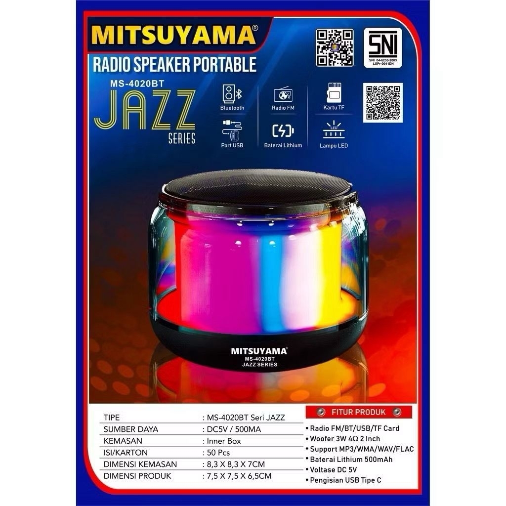 speaker mitsuyama ms 4020 jazz