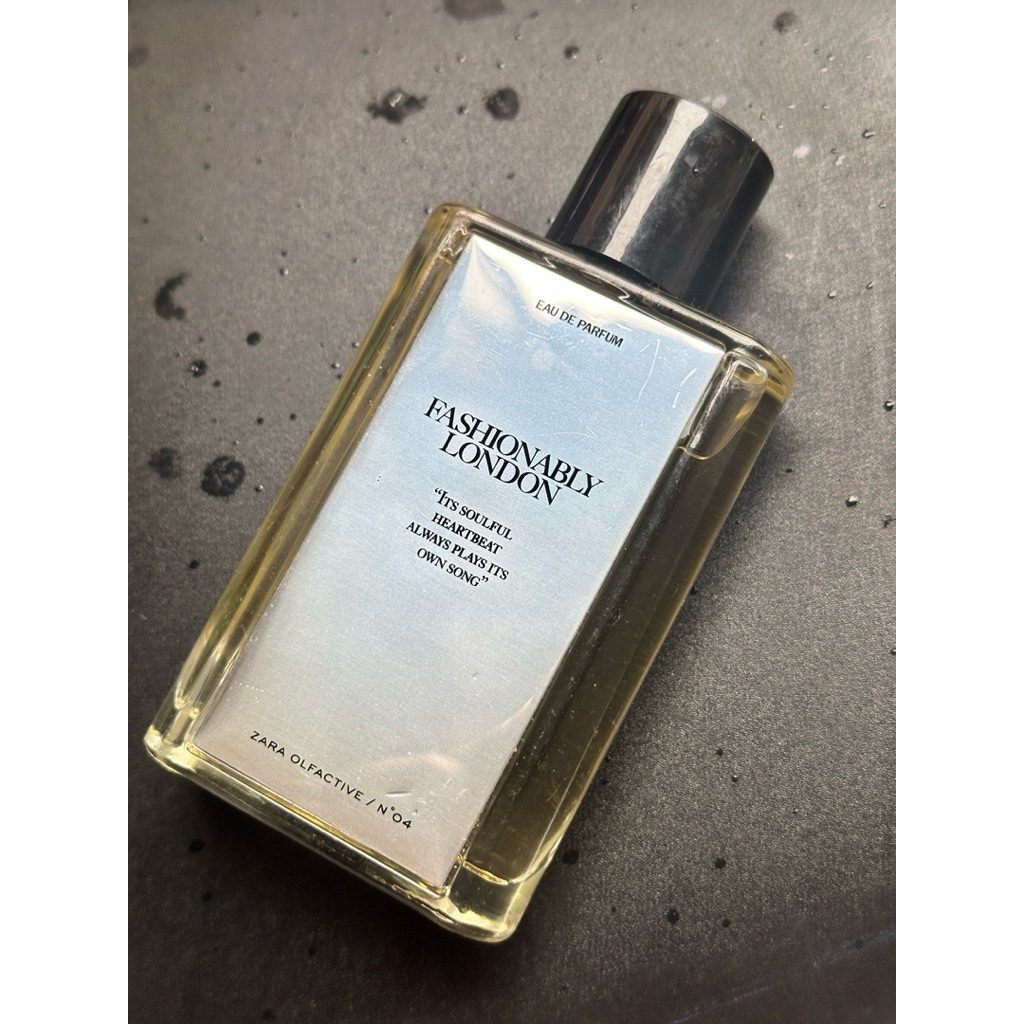 preloved parfum zara olfactive fashionably london