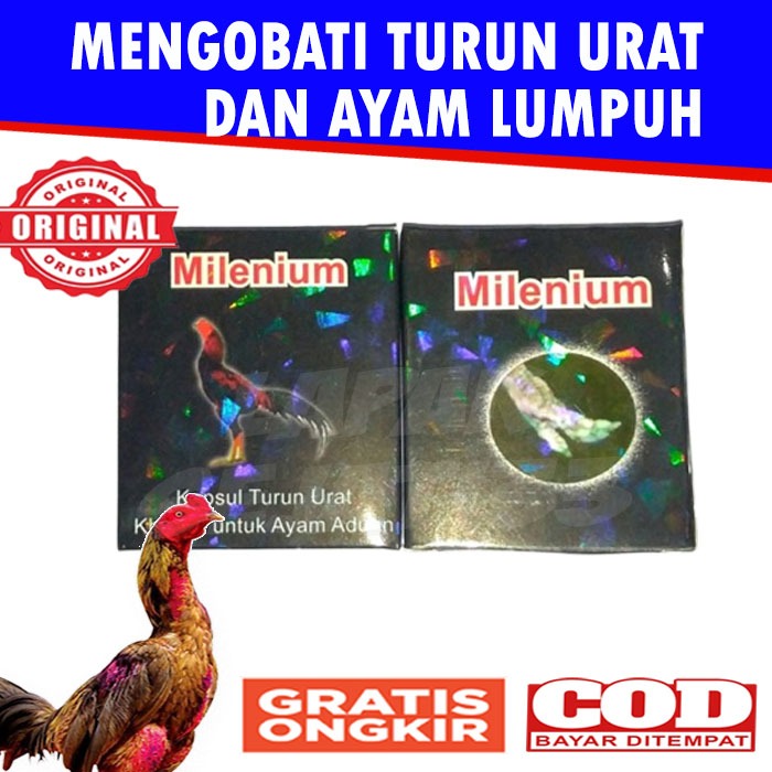 Milenium Obat Ayam Turun Urat Tedun Lumpuh