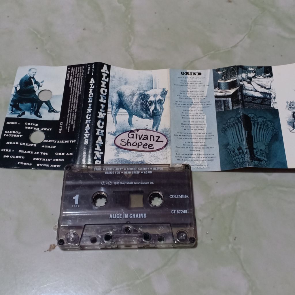 kaset pita ALICE IN CHAINS - Self Title