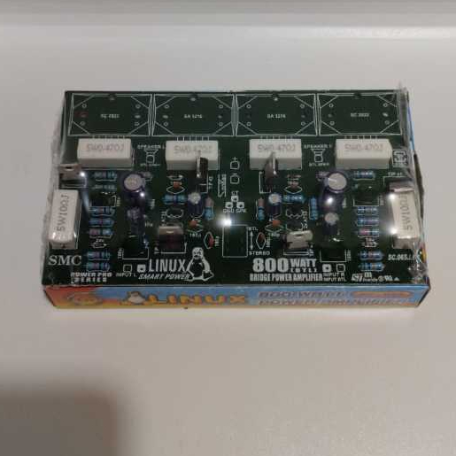 KIT LINUX  800 WATT  DRIVER POWER AMPLIFIER  BTL SC 065 SMC