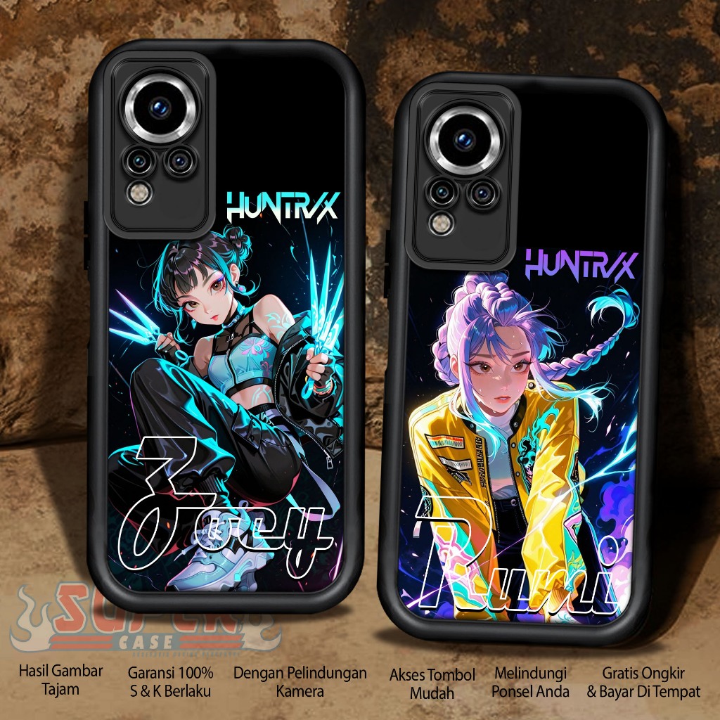 Case Hp For INFINIX NOTE 11 NOTE 11 NFC NOTE 12 DEMONHUNTER SoftCase Glossy casing Handphone Silikon