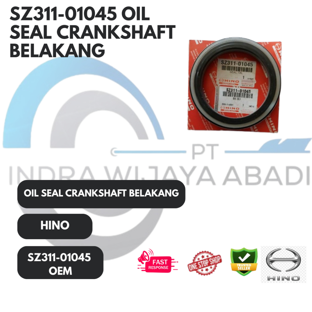 SZ311-01045 OIL SEAL CRANKSHAFT BELAKANG OEM QUALITY