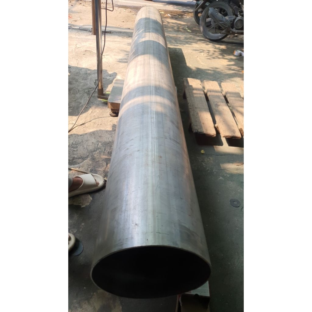 Pipa Stainless 304 Weldid 14" ( 355mm ) sch 10 ( 4,5mm ) | Anti karat | Ss304