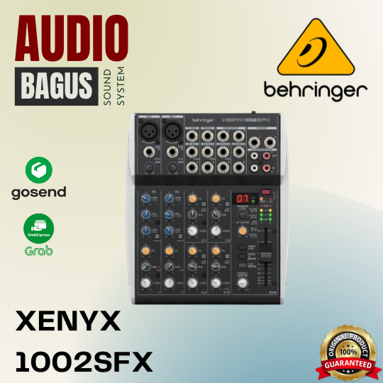 BEHRINGER XENYX 1002SFX MIXER AUDIO XENYX 1002 SFX XENYX 1002S FX ORIGINAL