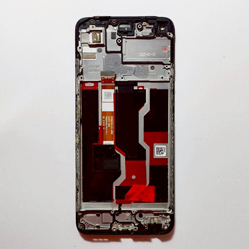 Lcd + Frame Oppo A36 4G / A76 4G Original Copotan Normal LCD-584