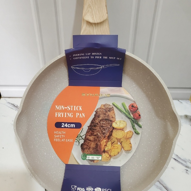 Wajan Anti Lengket Synmore Non Stick Frying Pan 24 cm