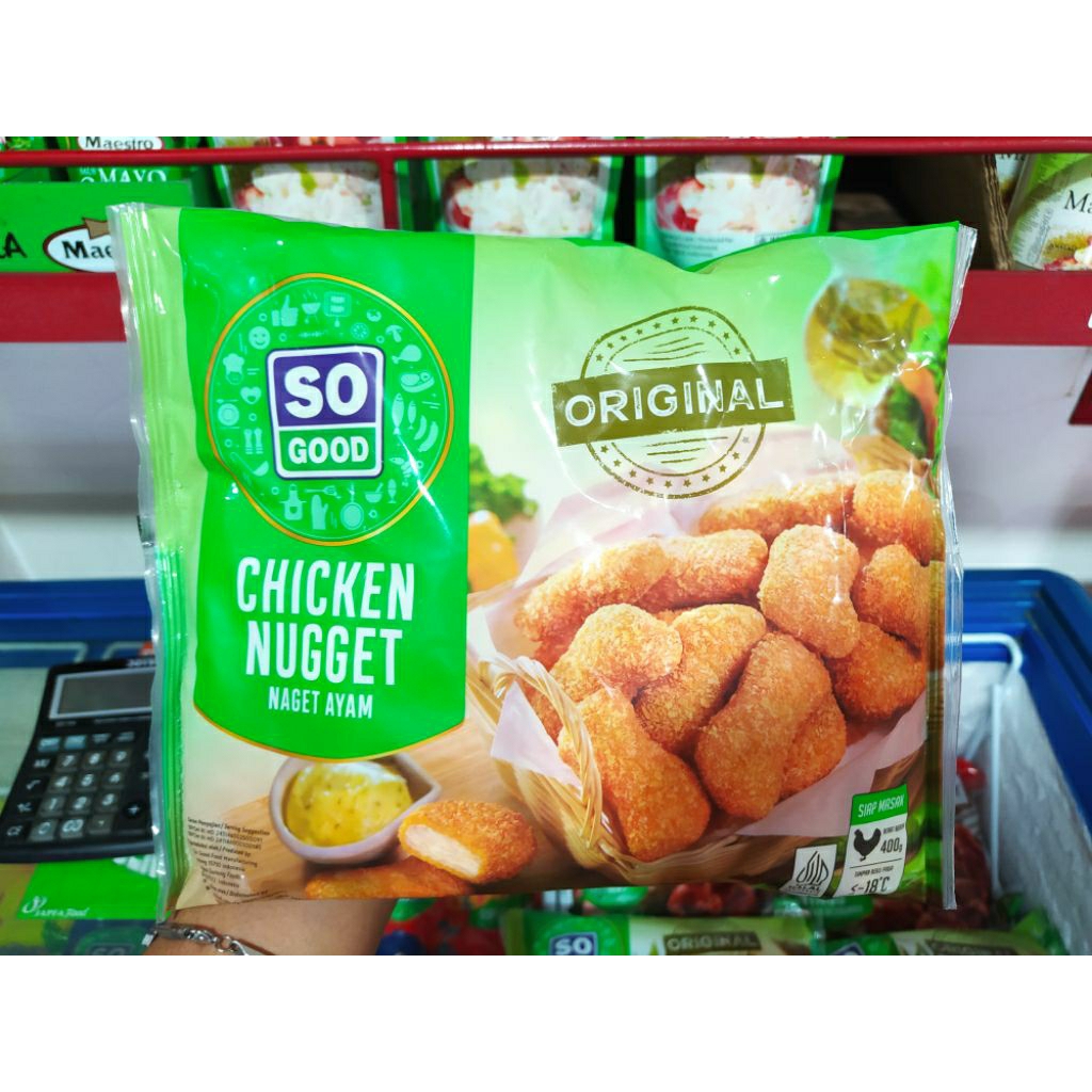 SO GOOD CHICKEN NUGGET ORIGINAL 400GR