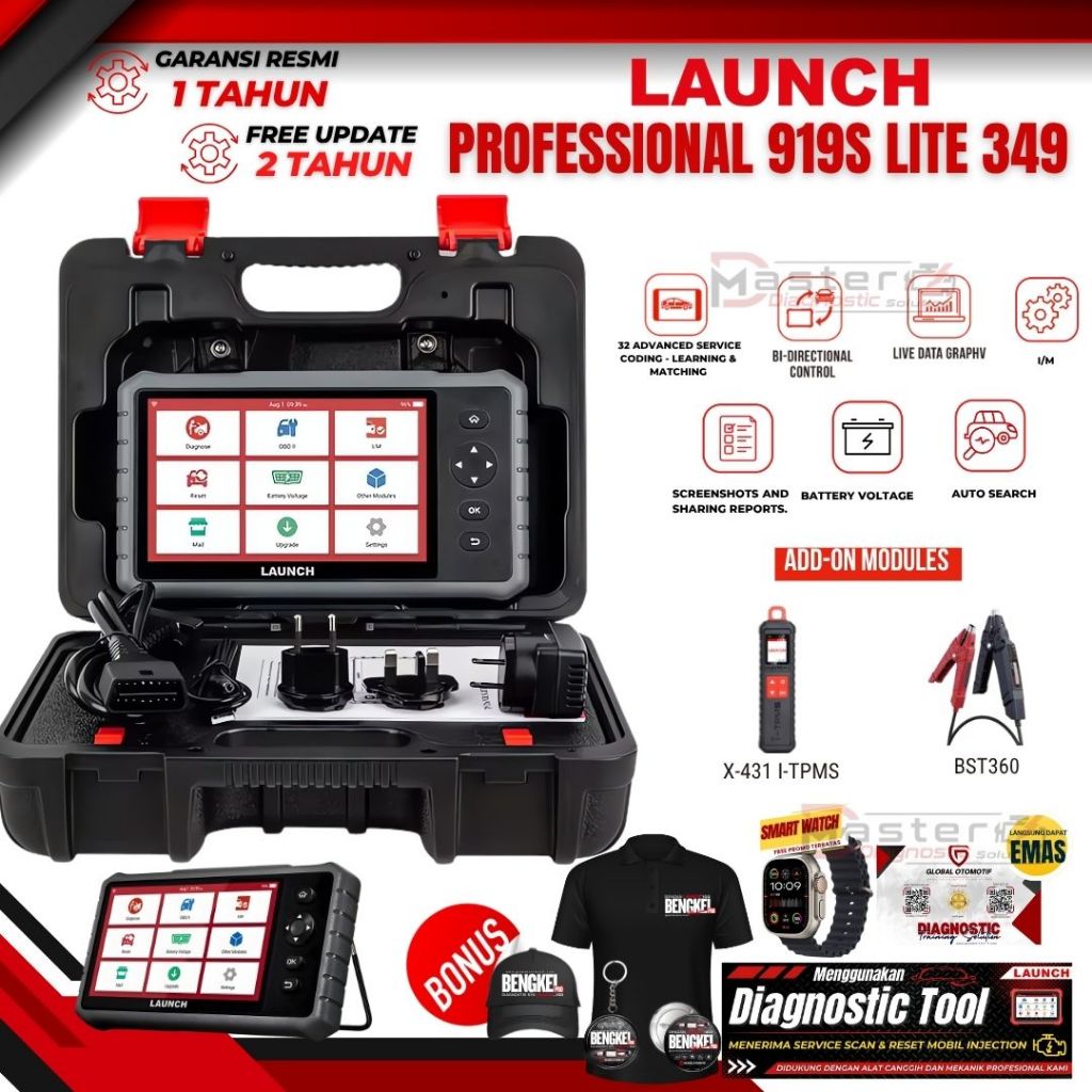 Scanner Mobil Universal LAUNCH professional 919S lite, Scaner Mobil Launch CRP 349