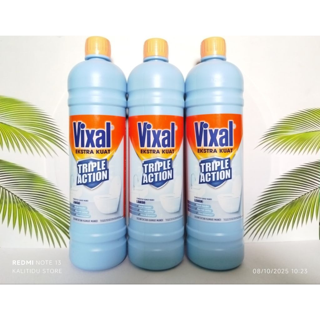 Vixal biru pembersih toilet 160ml/Vixal biru