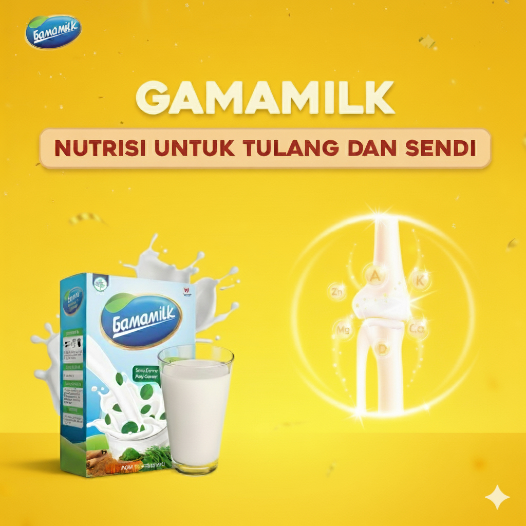 GAMAMILK - Susu Kesehatan untuk Lansia