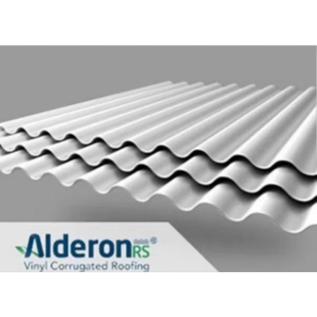 Alderon RS-Atap UPVC Roma 4 meter/lembar/Atap UPVC Alderon RS Roma panjang 4 meter