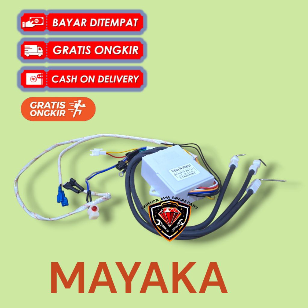 MODUL PEMANTIK MAYAKA PEMANAS AIR GAS WATER HEATER PULSE IGNATION MAYAKA MODUL PEMANTIK 3VDC