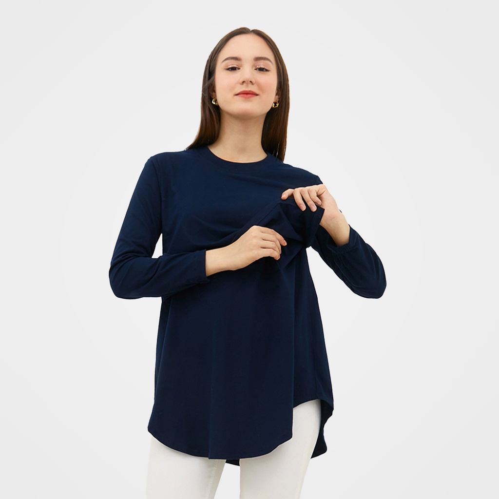 Nyonya Nursing Wear  Diza - Baju Hamil Dan Menyusui - SORA Collection