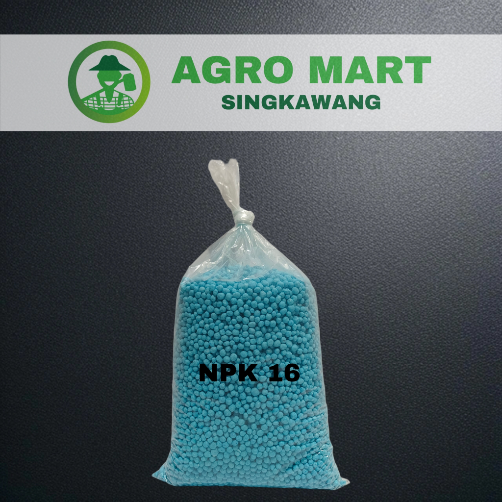 Pupuk Npk 16 biru 1kg