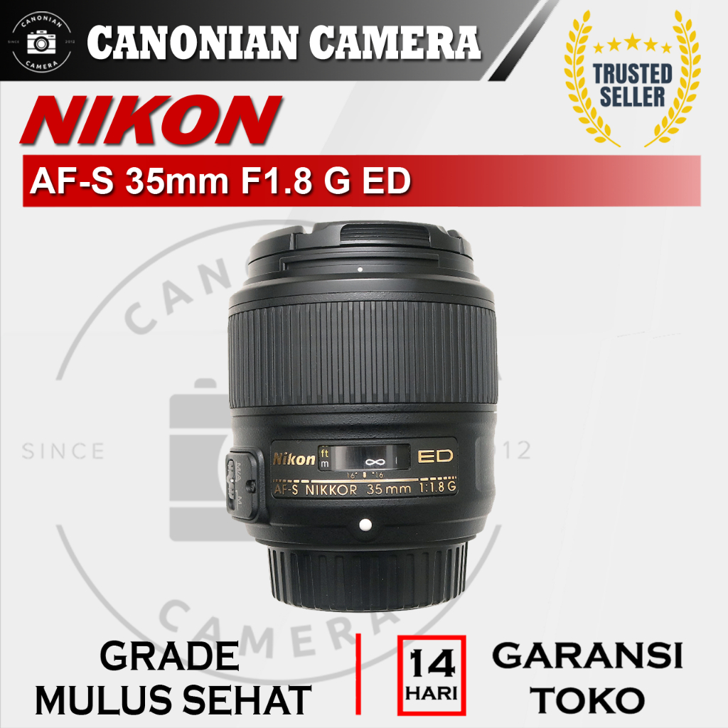 Lensa Nikon AF-S 35mm F1.8 G ED